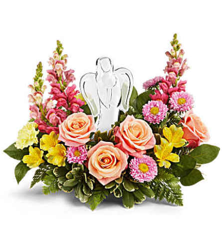 Angel's Embrace Bouquet - Deluxe. An arrangement by Flowers of Jacksonville.