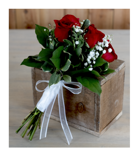 Prom Handheld Bouquet. An arrangement by Fletcher Heights Florist.