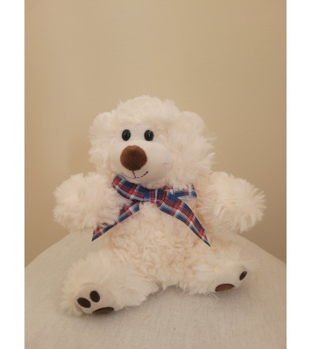 Mocha bear2. An arrangement by Jane's Floral Dreams.