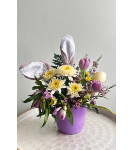 Easter Egg Hunt. An arrangement by Blossoms On The Trail.