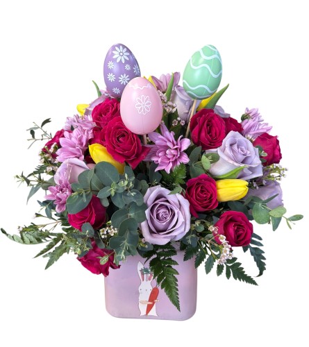 Easter Glory. An arrangement by Azi Flowers.