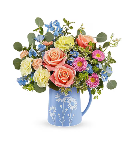 Daisy Dream Bouquet - Deluxe. An arrangement by North Liberty Flower Shop.