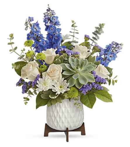 Teleflora's Mod Magnifique Bouquet. An arrangement by Love Floral.