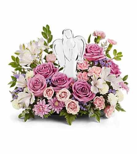 IN HEAVENS ARMS. An arrangement by Fink Flowers, Gifts and Flower Delivery.