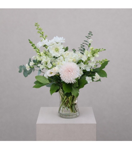 Soft and Sweet. An arrangement by The Garden Gate Gifts and Florals.