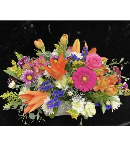 Happy Life. An arrangement by Roma Flowers and Gifts.