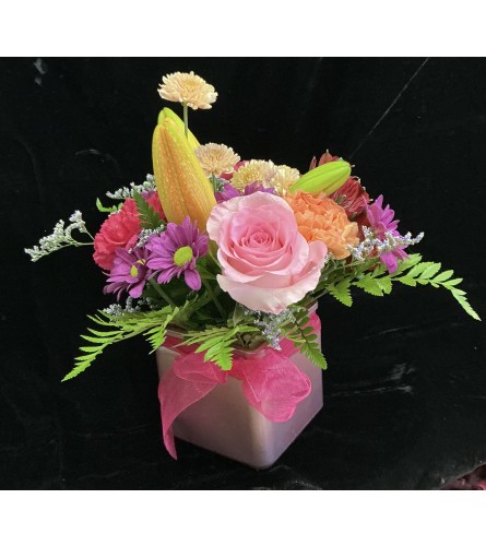 Tropical Vibes. An arrangement by Roma Flowers and Gifts.