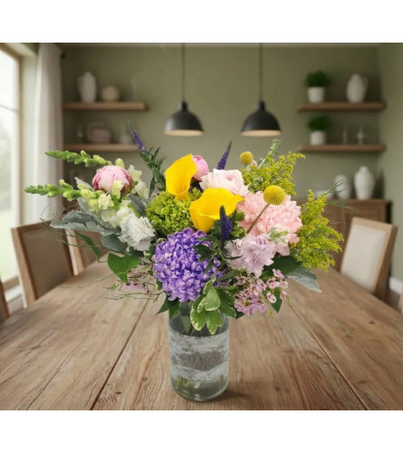 Blooming Joy Harmony. An arrangement by Sophie's Flowers.
