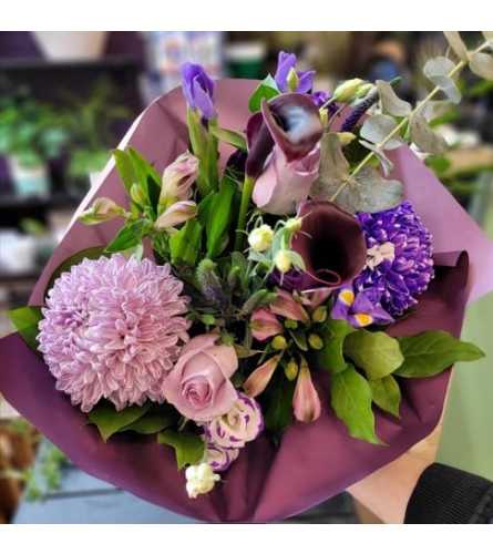 Lavender Twilight Bloom. An arrangement by Sophie's Flowers.
