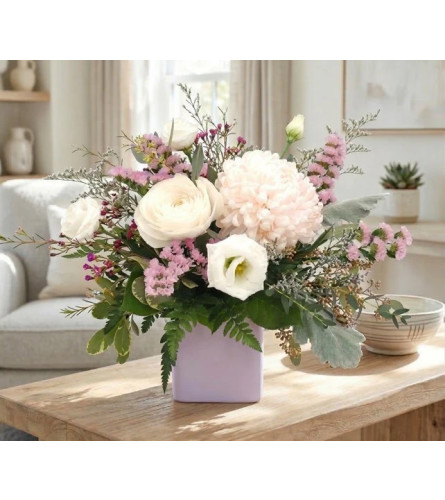 Pastel Symphony. An arrangement by Sophie's Flowers.