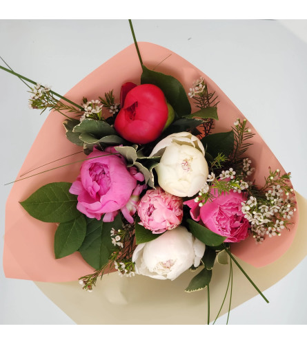 Peony Whisper Bloom. An arrangement by Sophie's Flowers.