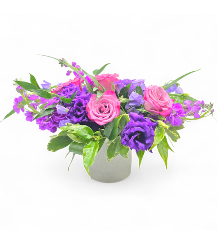 Violet Dreamscape - Deluxe. An arrangement by Appleblossoms Flowers Gifts and More.