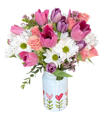 Meant To Be You. An arrangement by Azi Flowers.