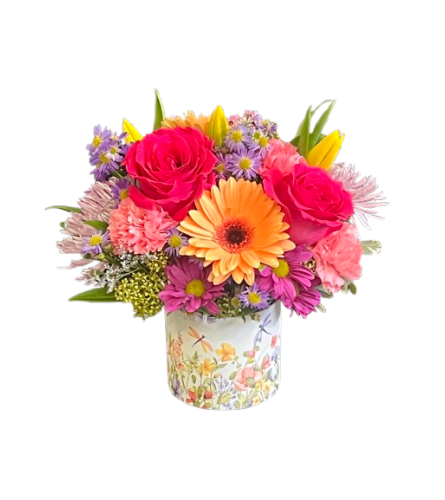 Chic Mother's Day Blooms. An arrangement by Mardi Gras Florist.