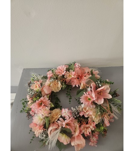 Blush Garden Delight. An arrangement by Yesterday's Florist and Gifts.