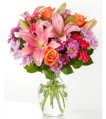 Lavendar Love for Mom. An arrangement by Julie's Artistic Rose.