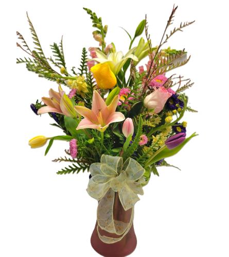Garden Party. An arrangement by Brown Floral and Fudge.