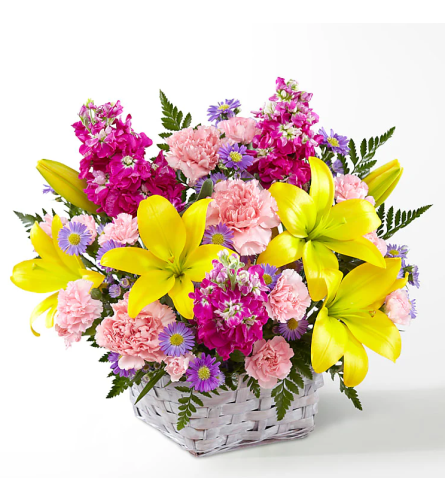 Bright Lights Bouquet - Deluxe. An arrangement by Garden Florist.