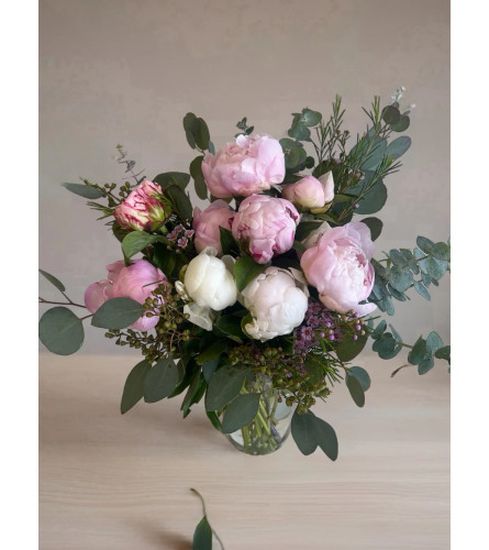 Peonies! - Deluxe. An arrangement by Avenida Flowers.