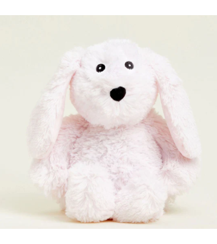 Pink Bunny Warmies. An arrangement by Love Floral.