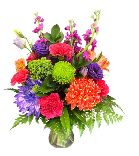Sunburst. An arrangement by DMP Flowers and Gifts.