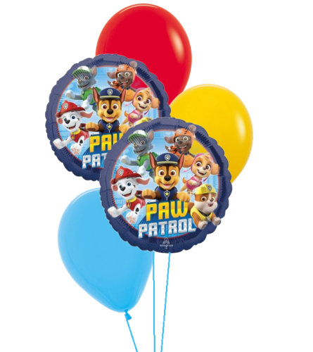 Paw Patrol Classic Balloon Bouquet. An arrangement by Balloon Bouquets Plus.
