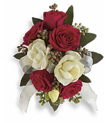 Oh La La Lovely Corsage Pick your perfect gift. An arrangement by Very's Flowers.