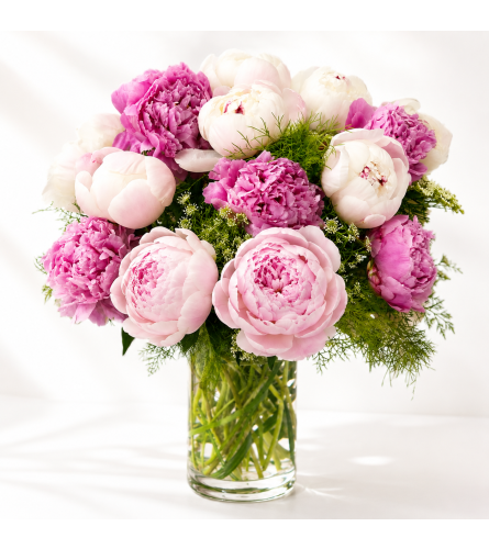 Pink Peony Embrace. An arrangement by Floral Lady Design Studio LLC.
