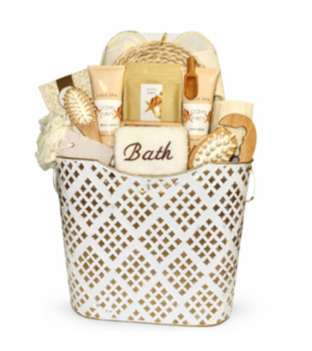 The Grand Spa Basket. An arrangement by Owen Sound Flowers.