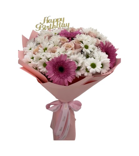 Sweetheart Bloom Mix - Deluxe. An arrangement by Flowers and Fruit Designs.