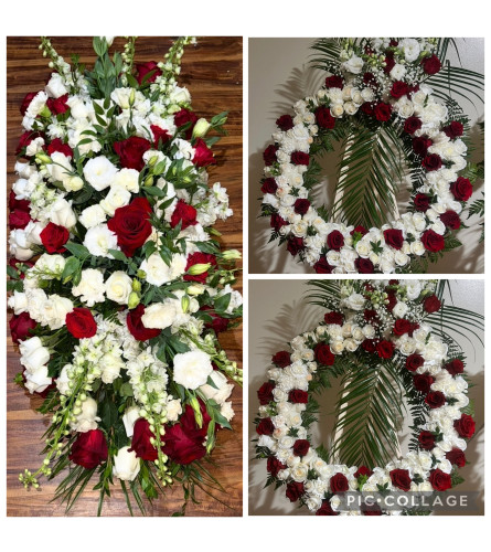 Forever Memory Combo. An arrangement by Charming Blooms.
