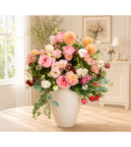 Tender Blossoms Bouquet. An arrangement by Floral Lady Design Studio LLC.