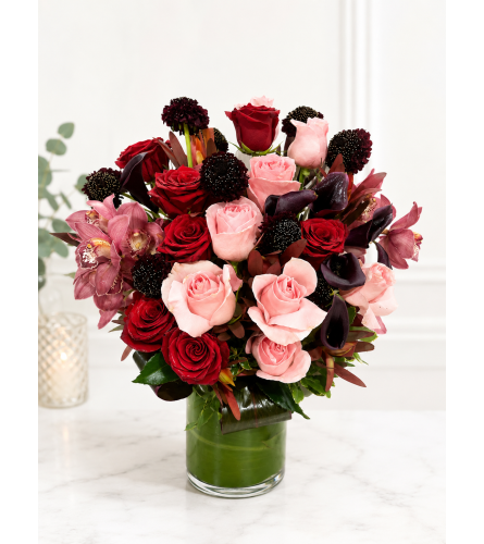 Midnight Romance Bouquet. An arrangement by Floral Lady Design Studio LLC.