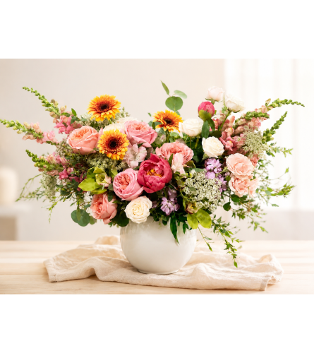 Radiant Peony Serenade. An arrangement by Floral Lady Design Studio LLC.