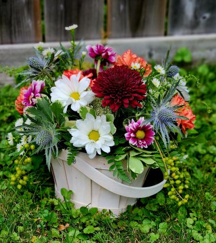 Picnic and Petals - Deluxe. An arrangement by Avenue Florist.