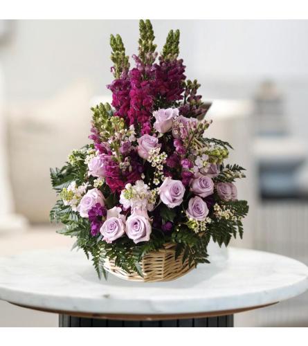 Lavender Dreams Bouquet. An arrangement by Clark County Floral.
