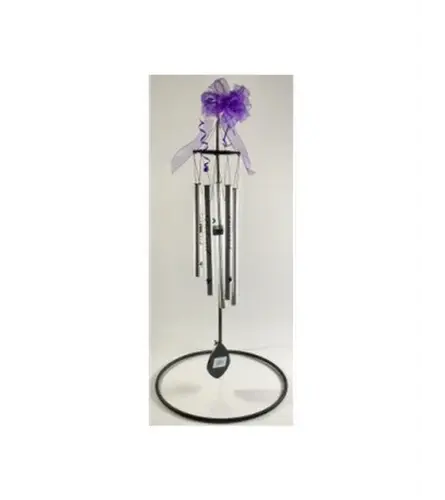 21 MOTHER WIND CHIME - Deluxe. An arrangement by J.D. Ballantine's Flowers and Gifts.