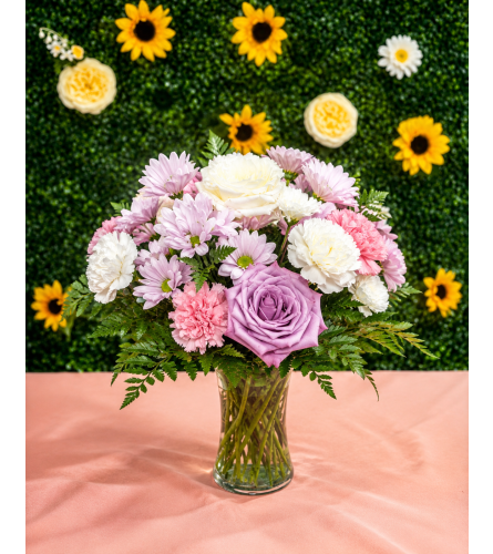 Pastel Dreams Arrangement. An arrangement by Cincyfloralnista.