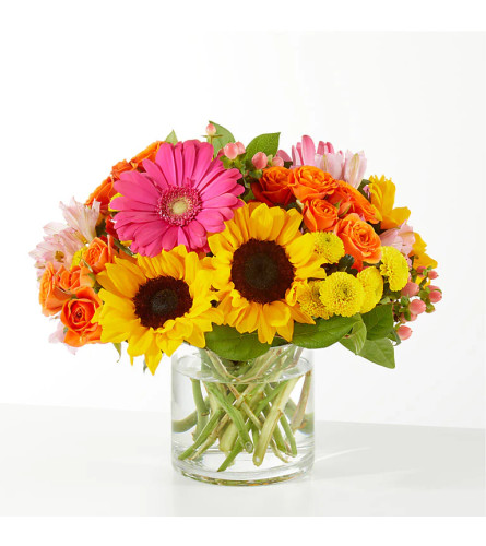 SUMMER DAY BOQUET - Deluxe. An arrangement by J.D. Ballantine's Flowers and Gifts.