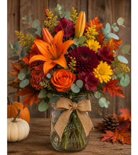 LOOK AT US - Standard. An arrangement by A Loving Touch Florist.