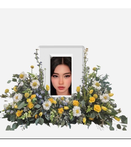 Cherish Memories Tribute. An arrangement by Clark County Floral.