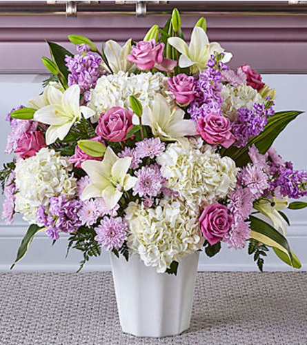 FTD Heaven Sent Floor Basket. An arrangement by Fendley Florists.