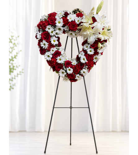 Eternal Embrace Tribute. An arrangement by Floral Lady Design Studio LLC.