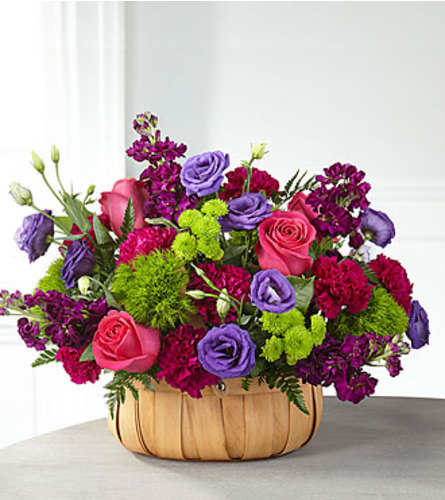 FTD Serene Sanctuary Basket. An arrangement by Fendley Florists.
