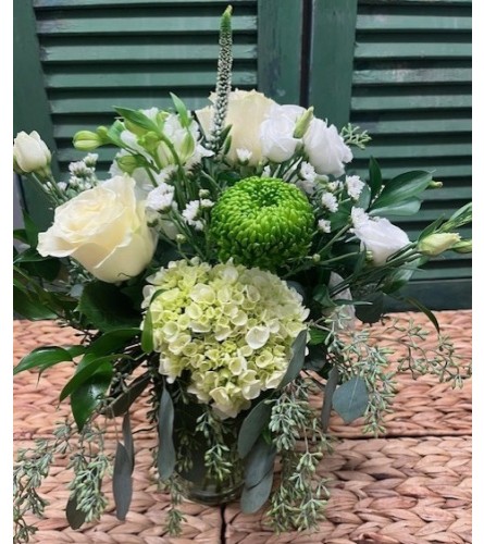 Heaven's Love Bouquet. An arrangement by Forest Florist.