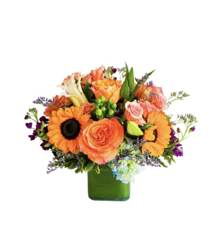 Daybreak Bouquet - Deluxe. An arrangement by Flowers of Charlotte.