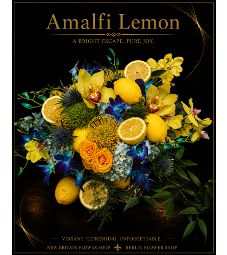 Amalfi Lemon - Deluxe. An arrangement by Berlin Flower Shop.