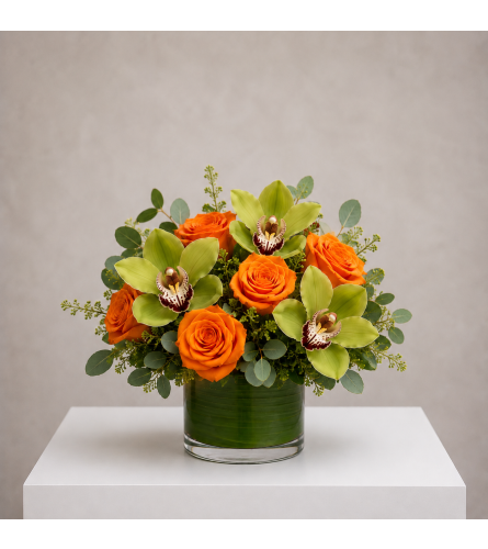 Citrus Dream Bouquet - Standard. An arrangement by Bill's Flowers Arrangements.