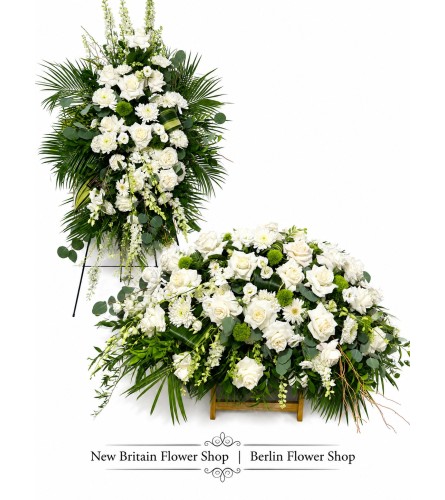 Timeless Peace Set - Deluxe. An arrangement by Berlin Flower Shop.