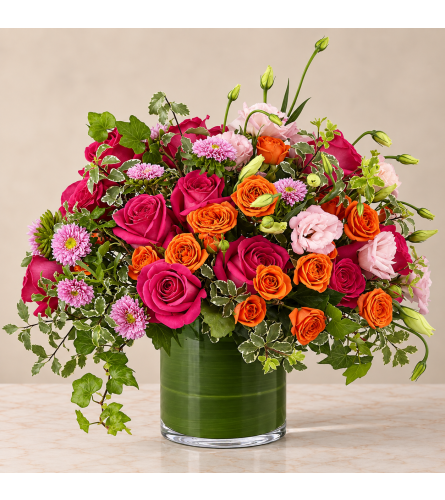 The Trendsetter. An arrangement by Bill's Flowers Arrangements.